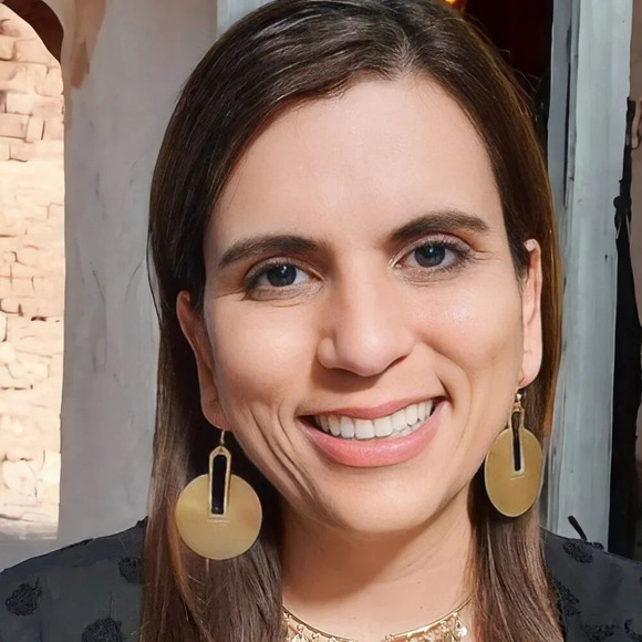 🆕️Boho Luxe Statement Indian Artisanal Brass & Iron Earrings 3"L Handmade - Picture 3 of 12